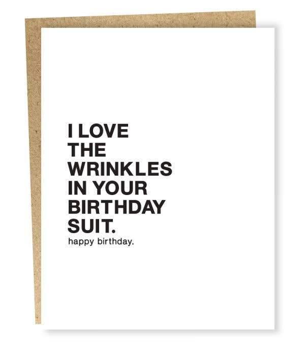 Birthday Suit Card - DIGS