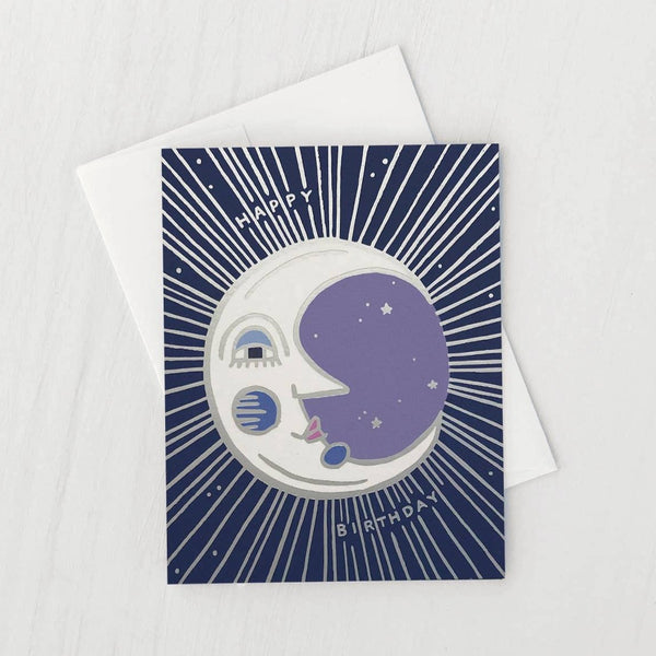 Moon Birthday Card - DIGS