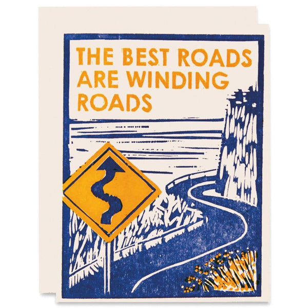 Winding Roads Card
