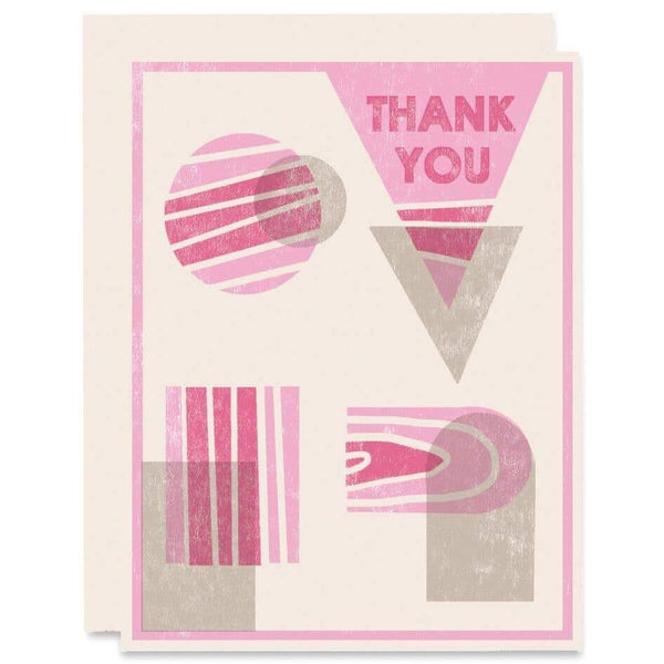 Shapes Thank You Card - DIGS