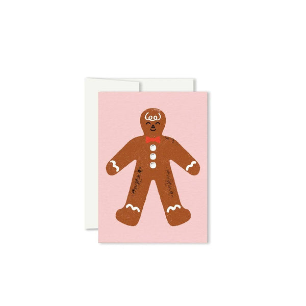 Gingerbread Holiday Mini Card