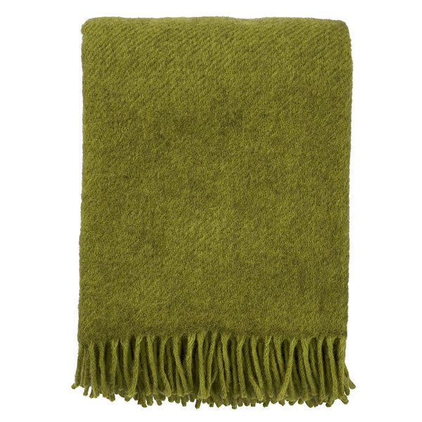 Gotland Wool Throw - Green