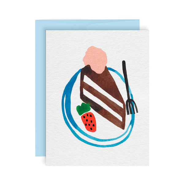 Chocolate Cake Card