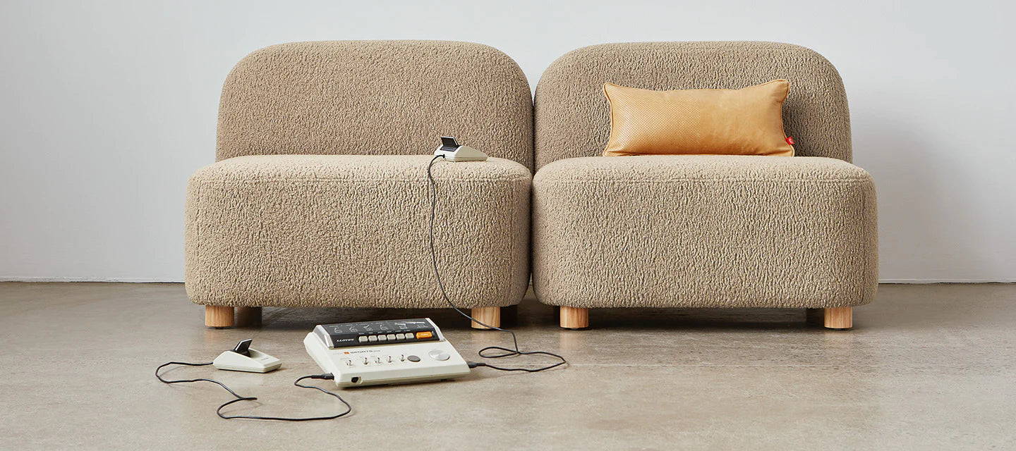 Circuit Modular 2-pc Armless Sofa