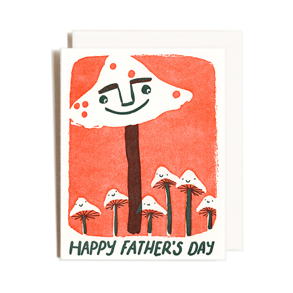 Father's Day Mushroom Card