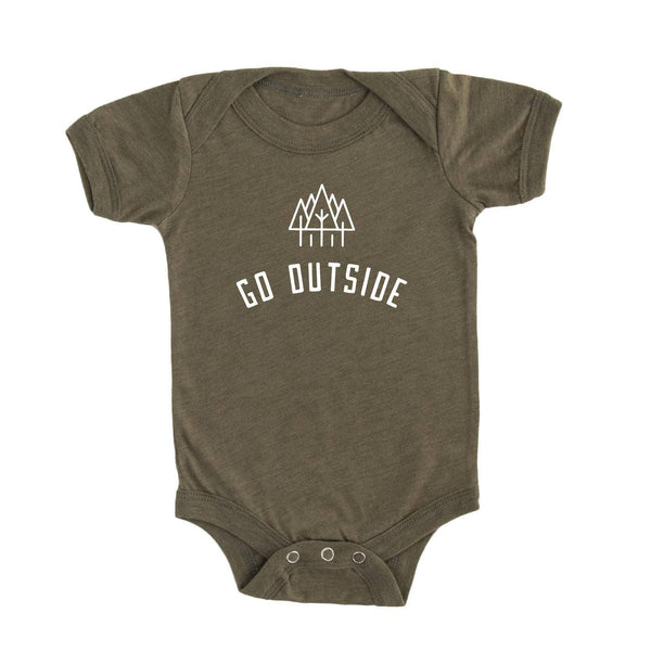 Go Outside Onesie: 3-6mo. - DIGS