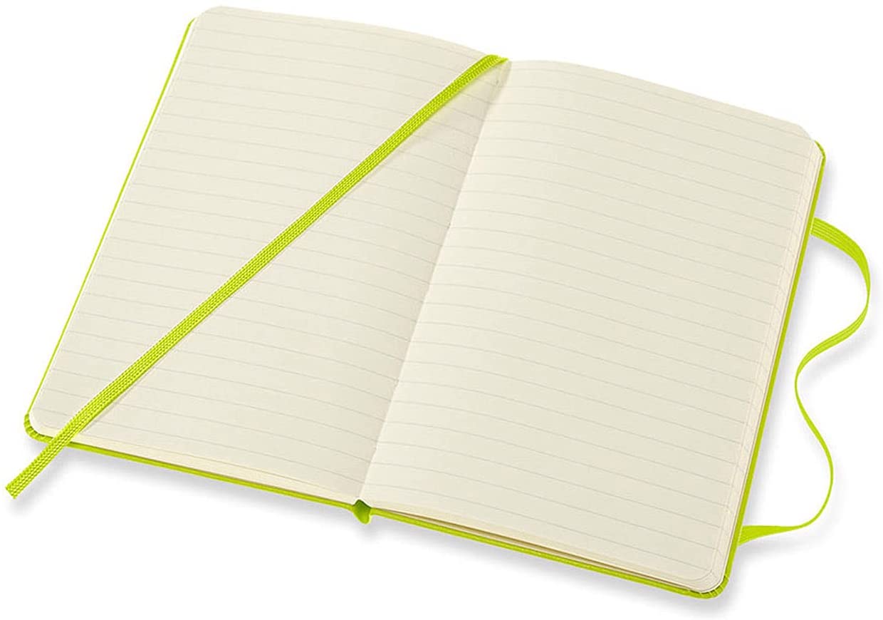 Classic Ruled Hardcover Notebook: Pocket