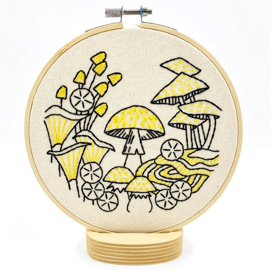 Mushrooms Embroidery Kit