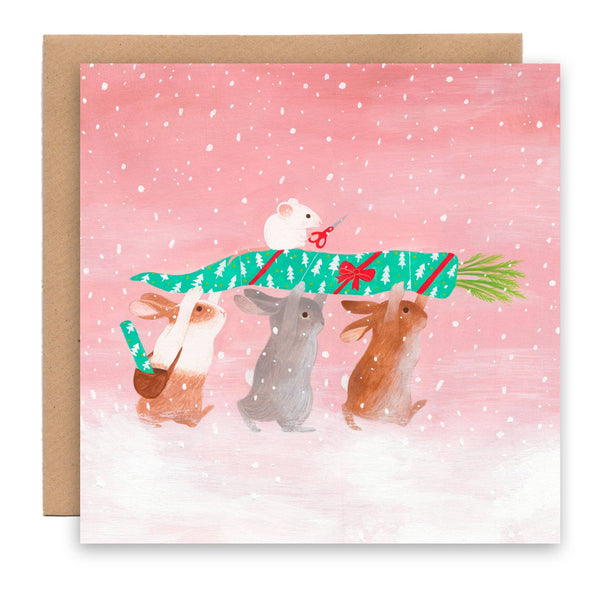 Christmas Carrot Card