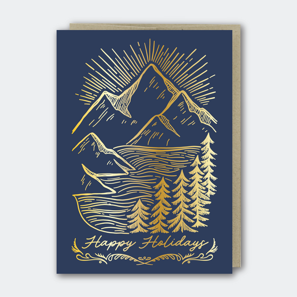 Holiday Mountainscape (Foil)
