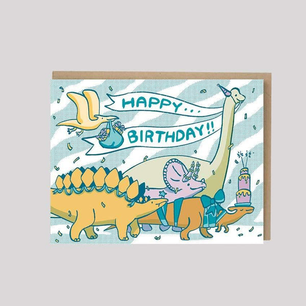 Dino Birthday Card - DIGS