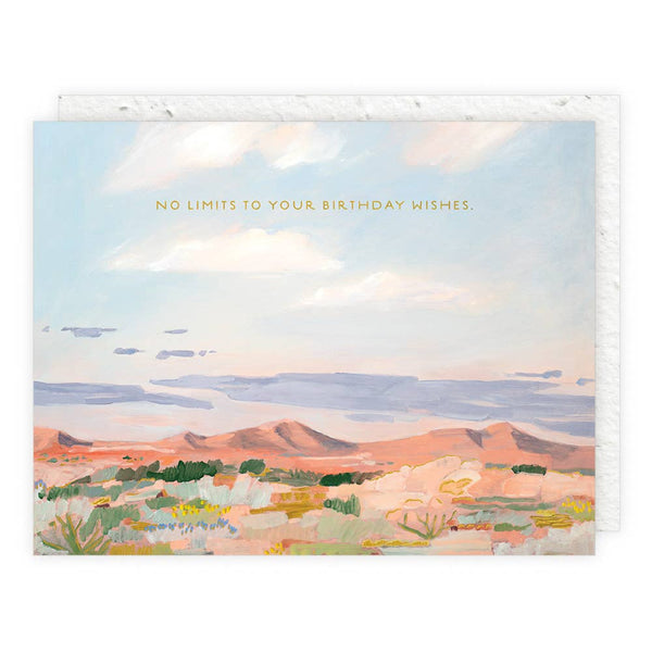 Morning Desert Light Card