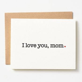 ILY Mom Card