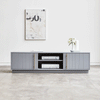 Elora Media Stand in Satin Dusk - DIGS