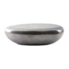 River Stone Cocktail Table, Polished Aluminum - DIGS