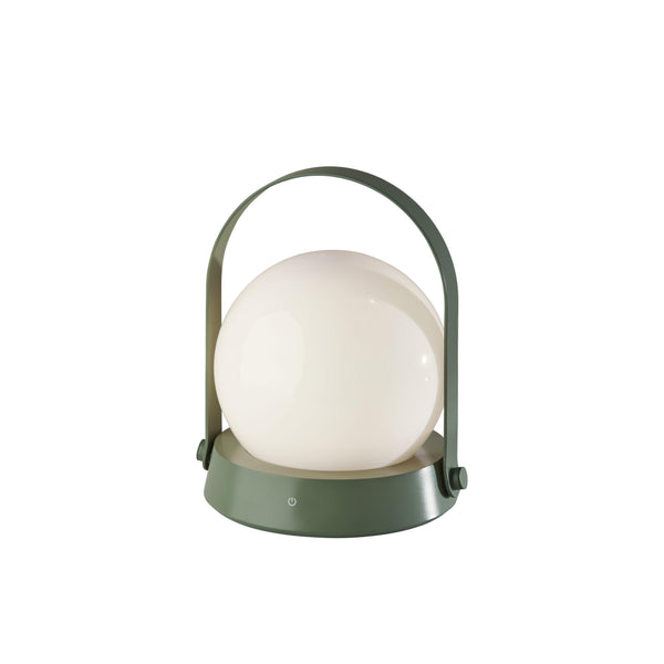 Millie LED Table Lantern (sage green) - DIGS