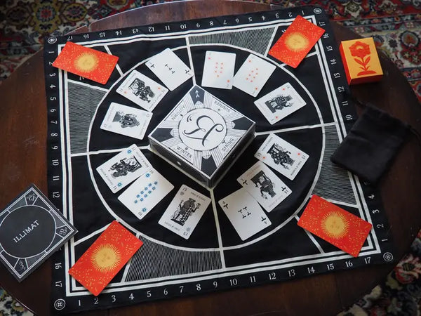 Illimat Card Game, 2nd Edition (set up)