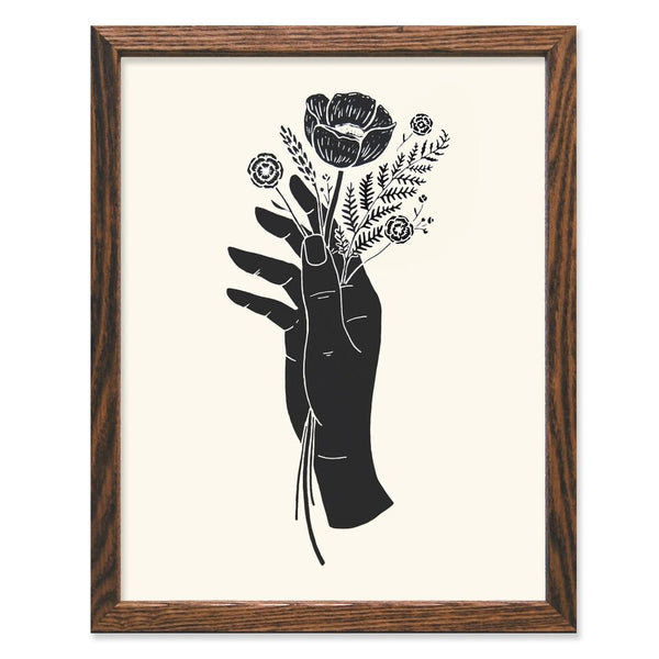 Botanical Hand Art Print