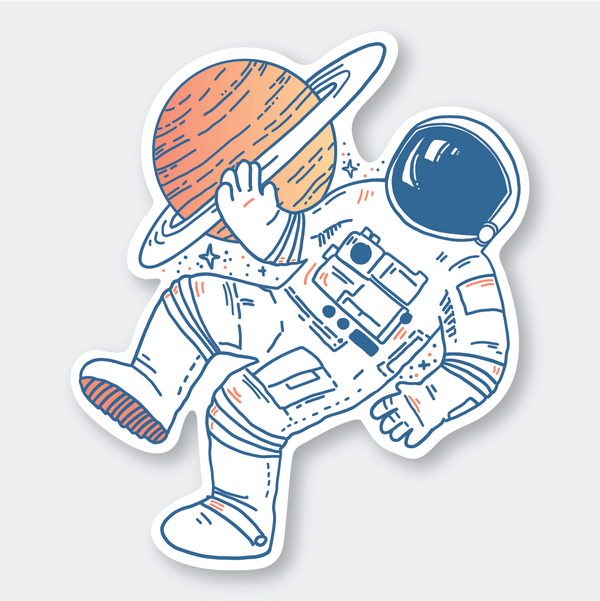 Astronaut Sticker - DIGS