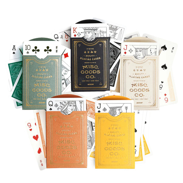quality playing cards misc goods co - DIGS