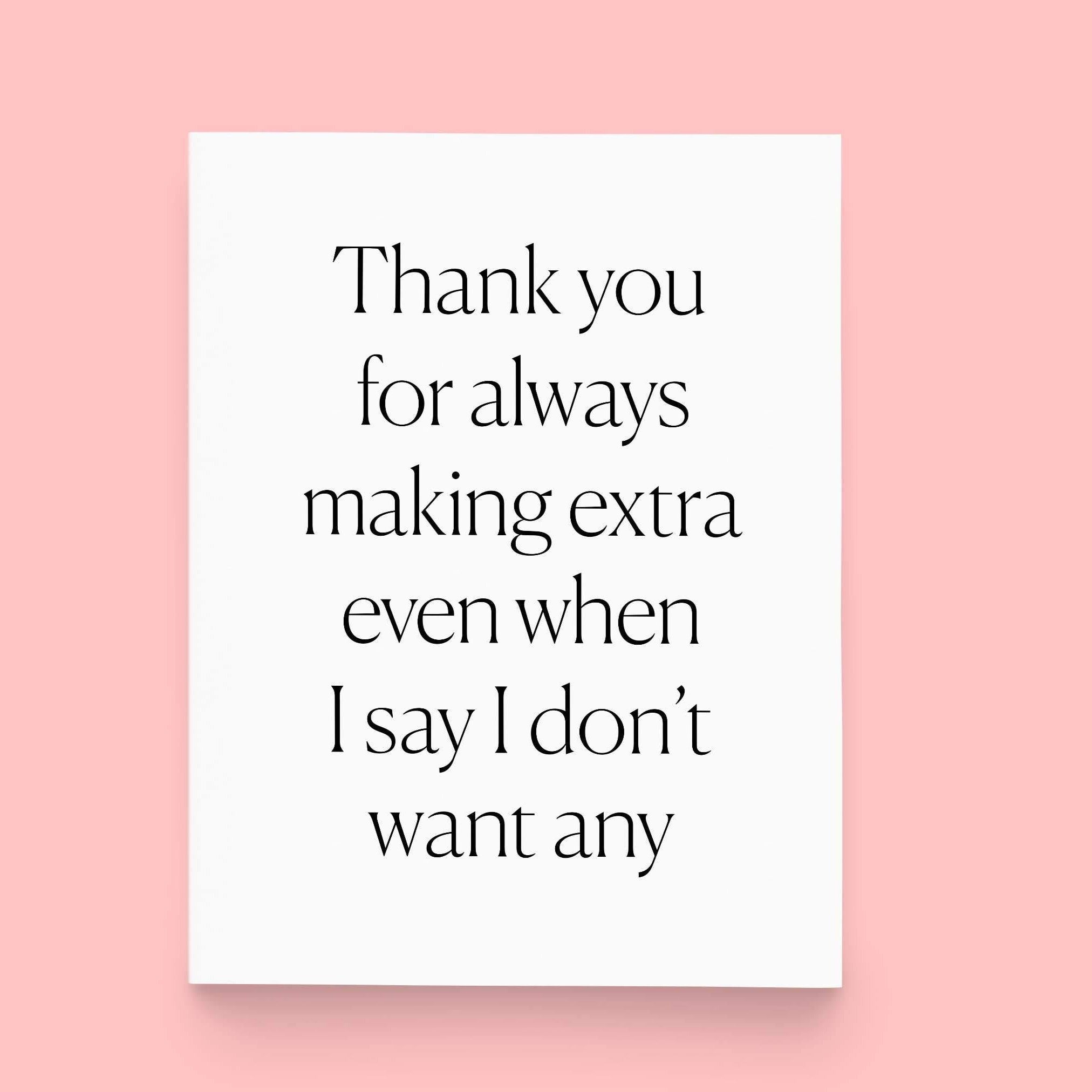 Cooking Extra Card - DIGS