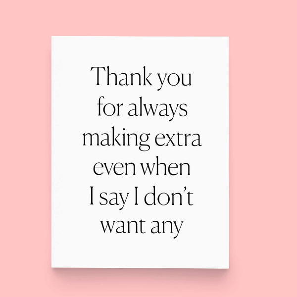 Cooking Extra Card - DIGS