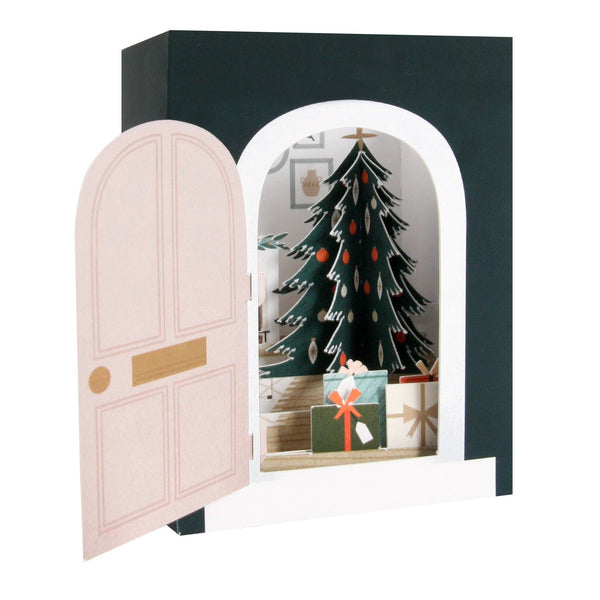 Cozy Room Pop-Up Tunnel Card