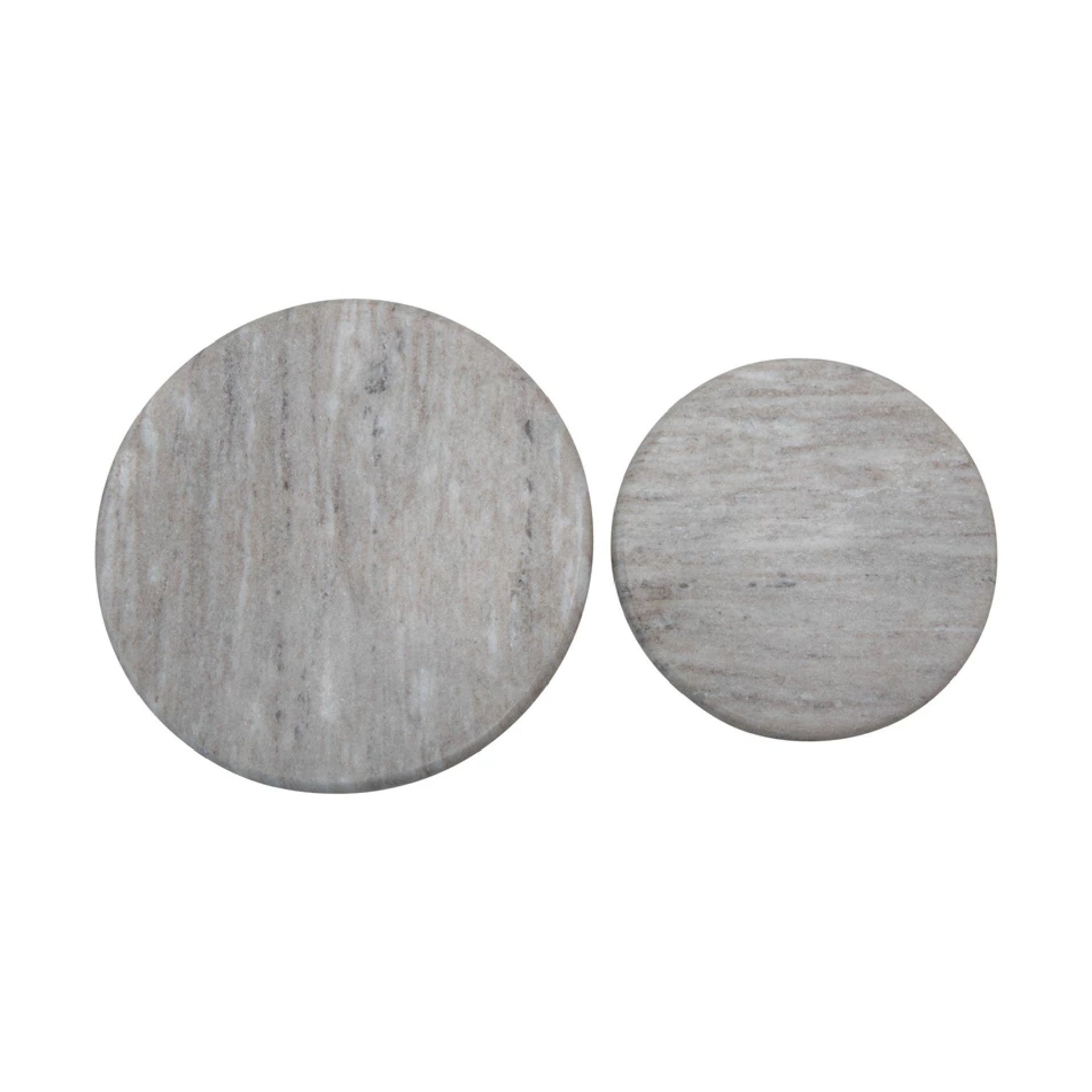 Creative Co-op Marble Charcuterie, Grey Cheese/Cutting Board, Gray