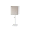 Adesso Estelle Table Lamp - White
