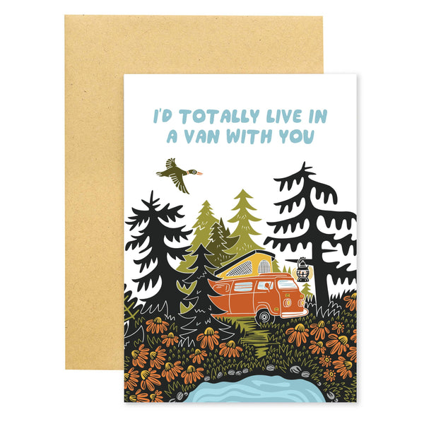 Van With You Love Card