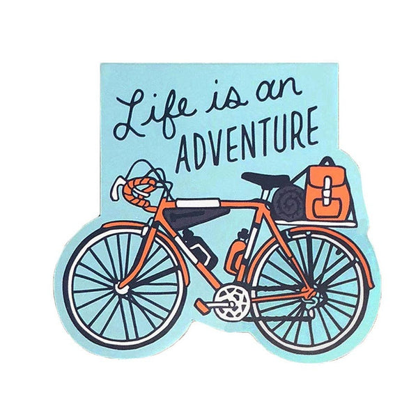 Adventure Bicycle Magnetic Bookmark