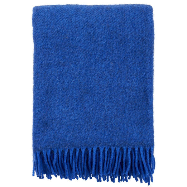 Gotland Wool Throw - Blue