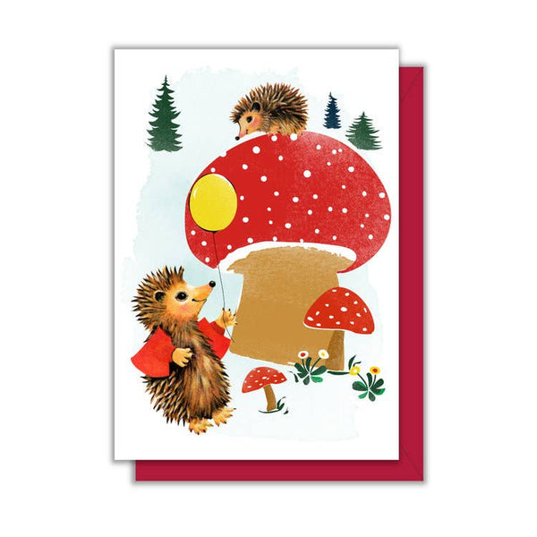 Hedgehogs Enclosure Card