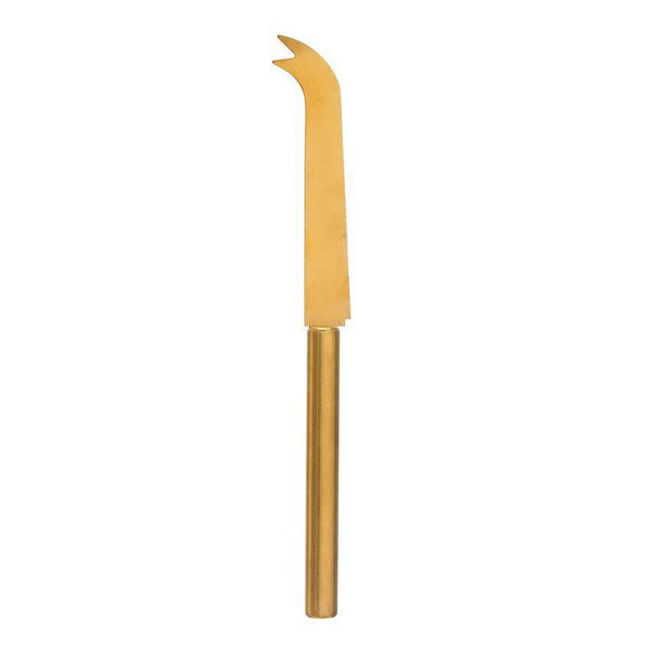 Gold Finished Cheese Knife - DIGS