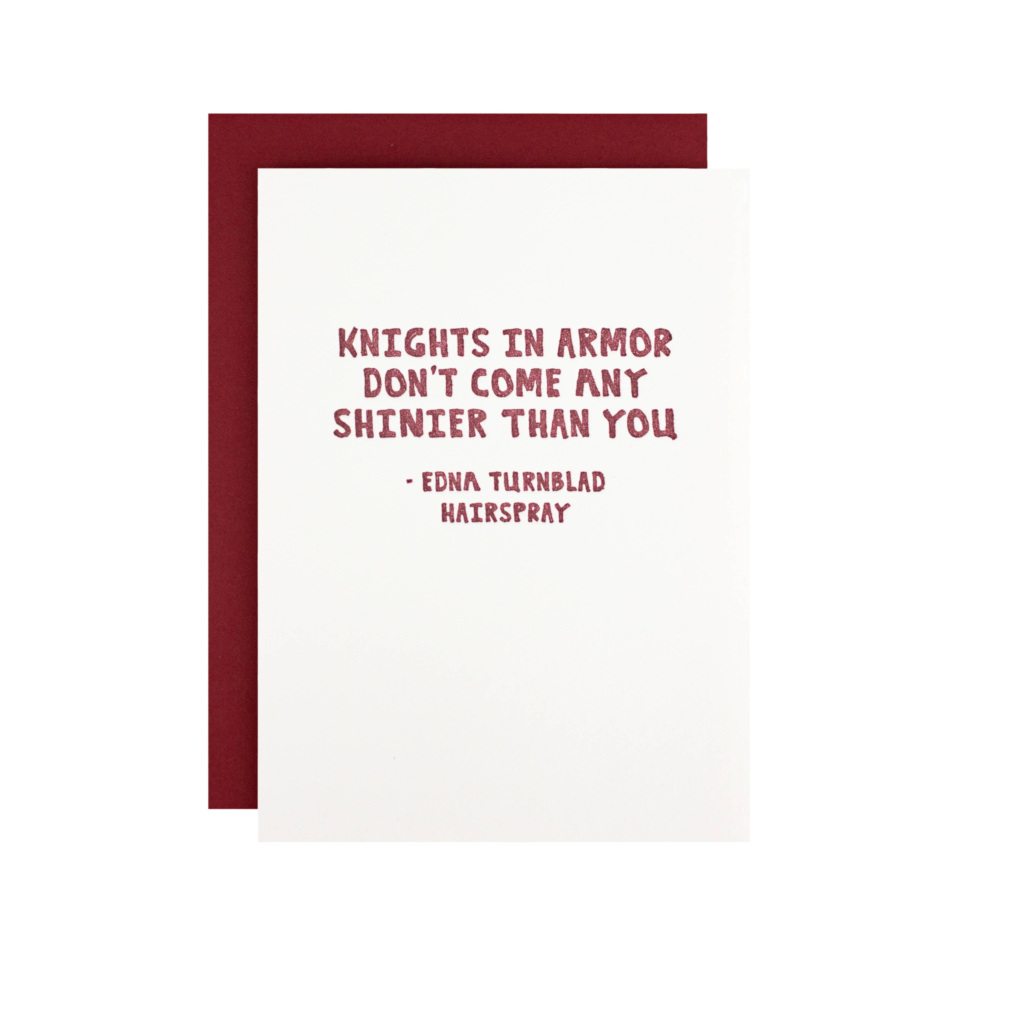 Knights in Armor Love Card - DIGS
