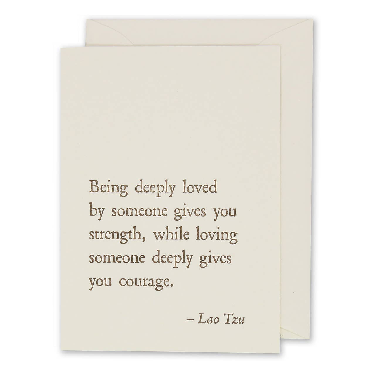Lao Tzu - Loved Card - DIGS