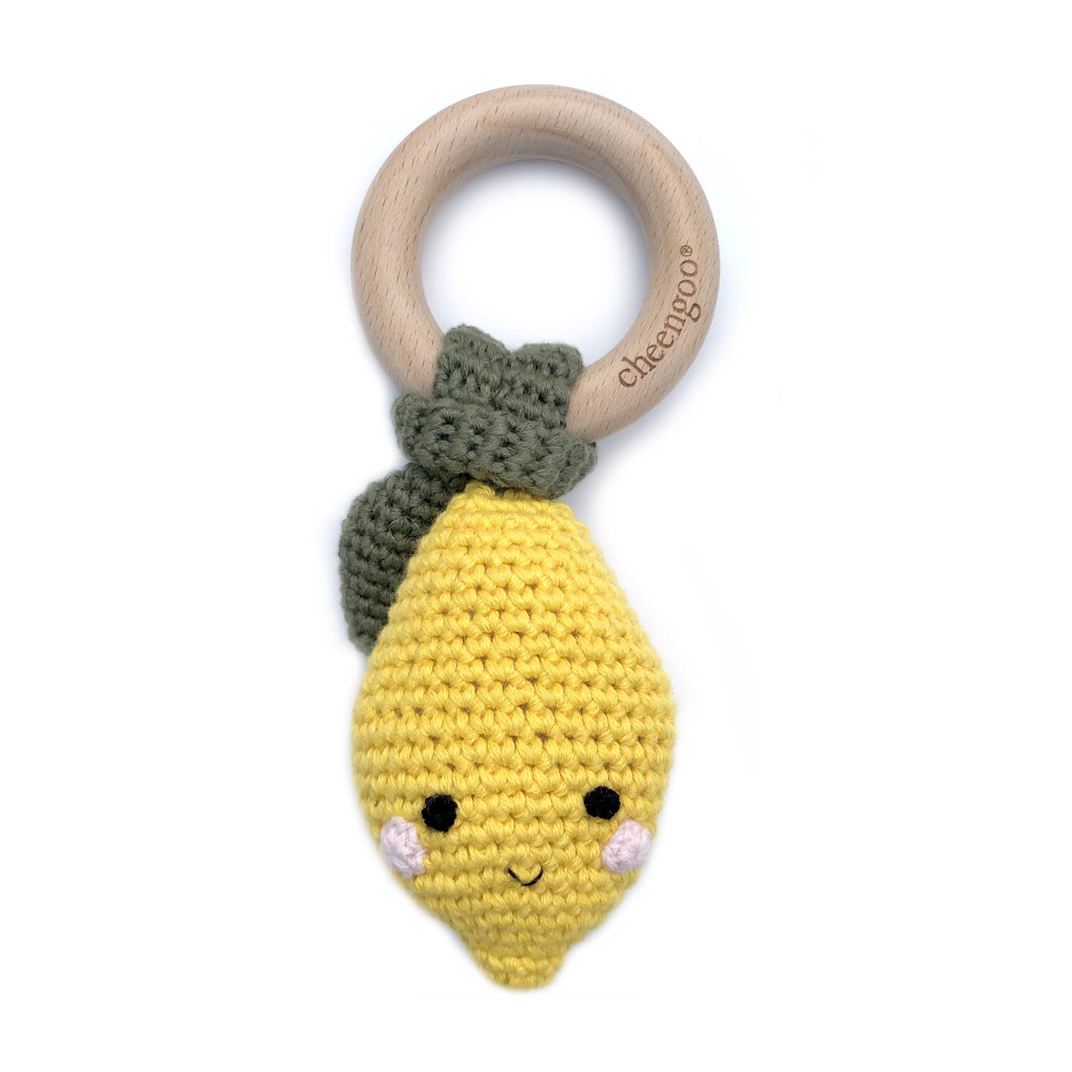 Lemon Teething Rattle - DIGS