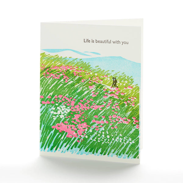 Life is Beautiful with You Card - DIGS