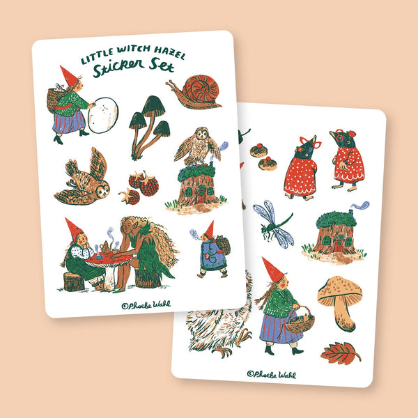 Little Witch Hazel Sticker Set - DIGS