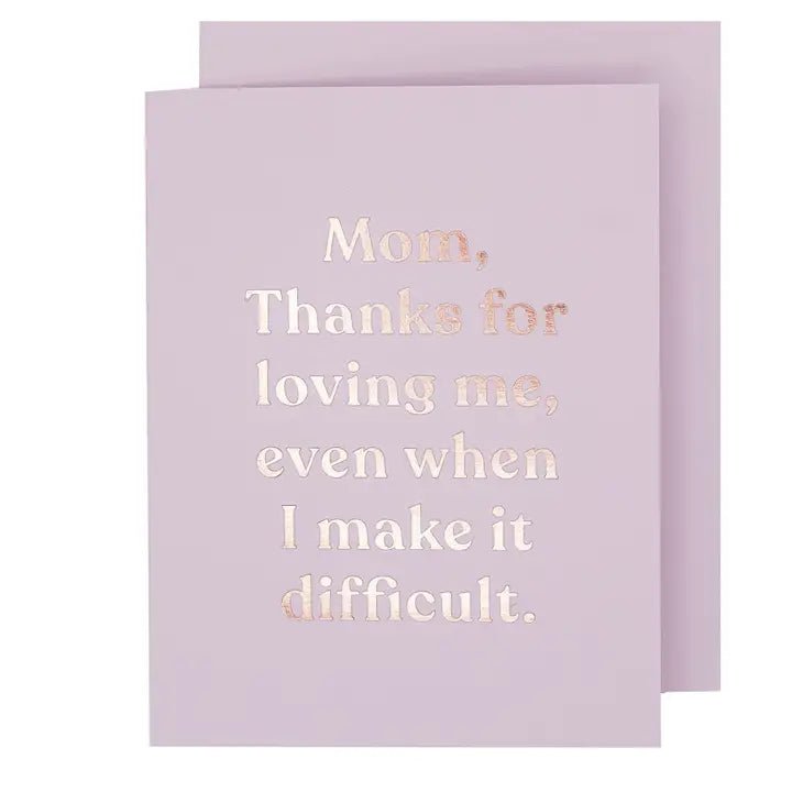 Loving Mom Card - DIGS