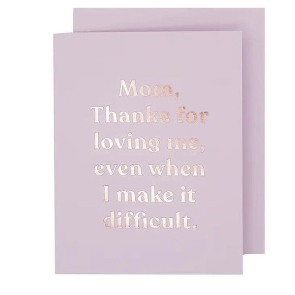 Loving Mom Card - DIGS