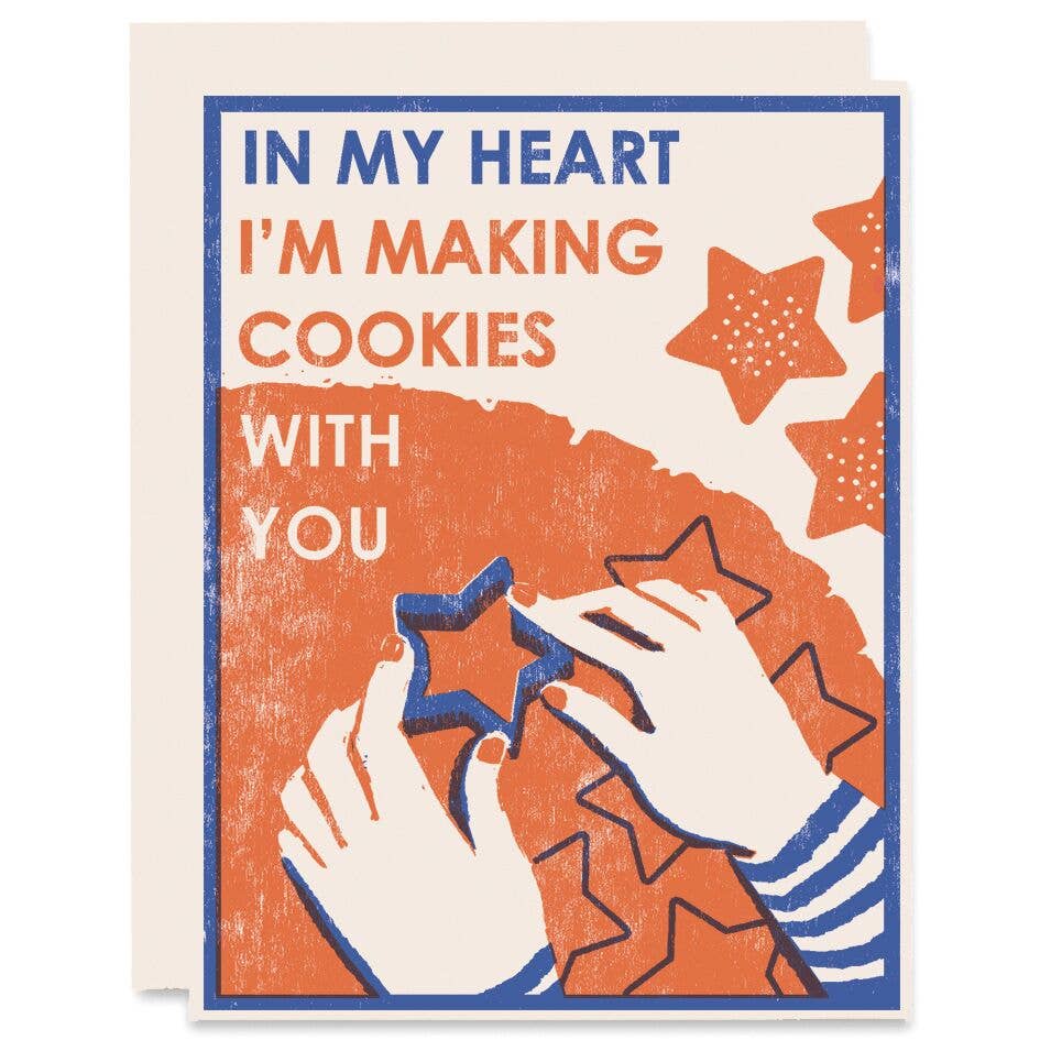 Making Cookies Holiday Card - DIGS