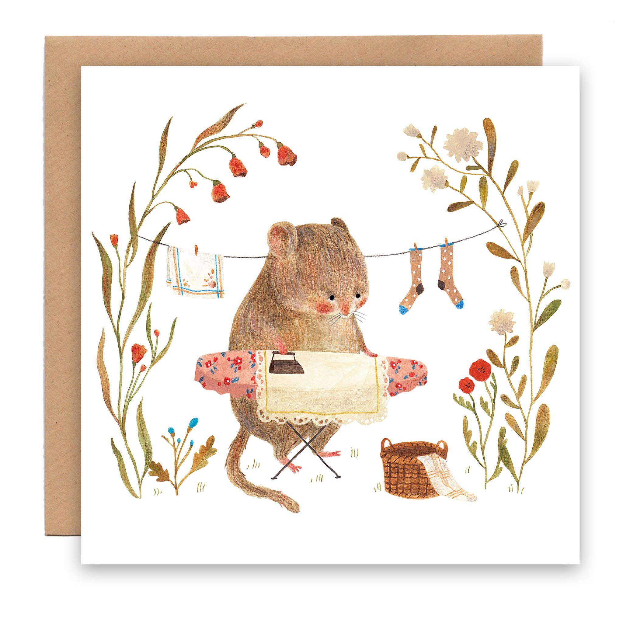 Mouse Ironing Card - DIGS