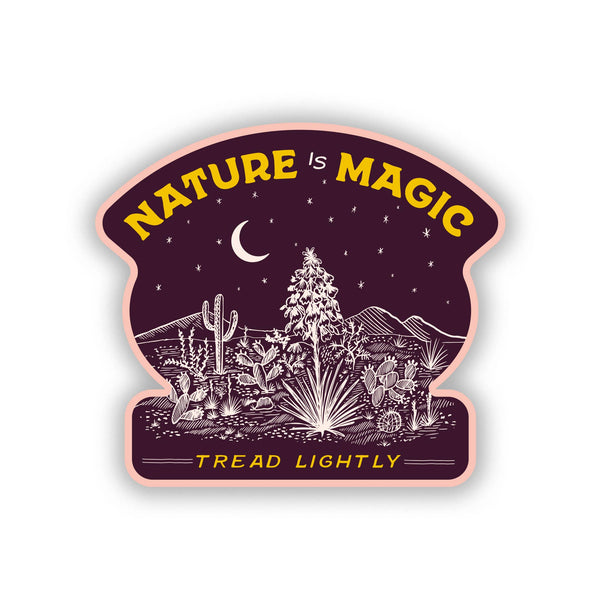 Nature is Magic Single Sticker - DIGS