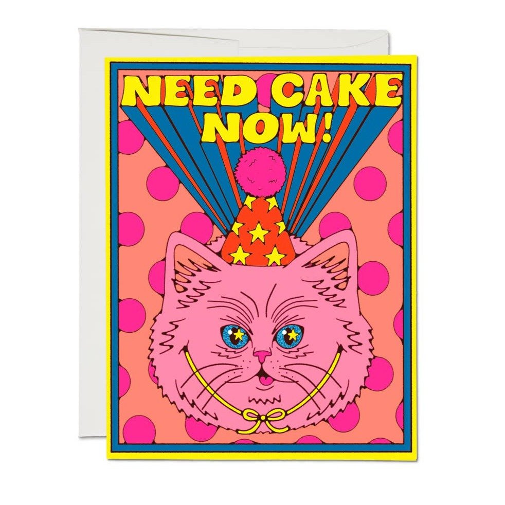 Need Cake Birthday Card - DIGS