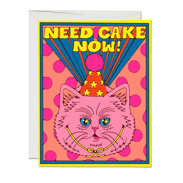 Need Cake Birthday Card - DIGS
