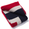 Norwegian Flag Wool Throw - DIGS