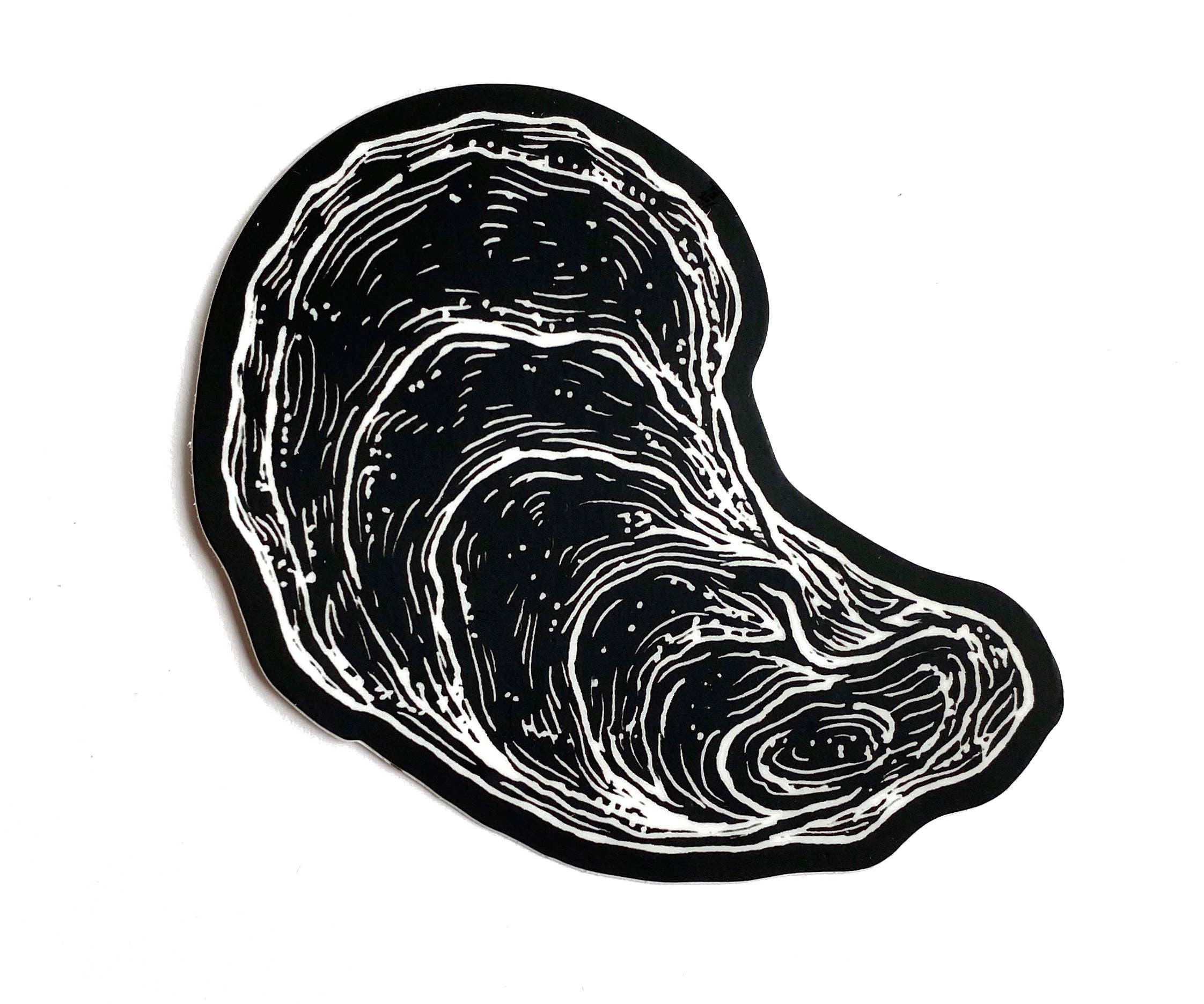 Oyster Sticker - Navy - DIGS