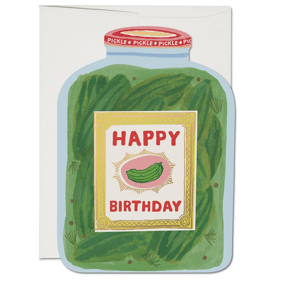 Pickle Birthday Card - DIGS
