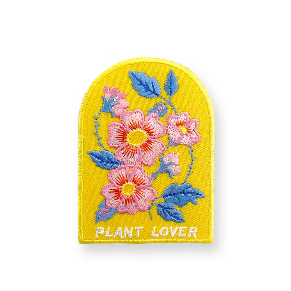 Plant Lover Embroidered Patch - DIGS